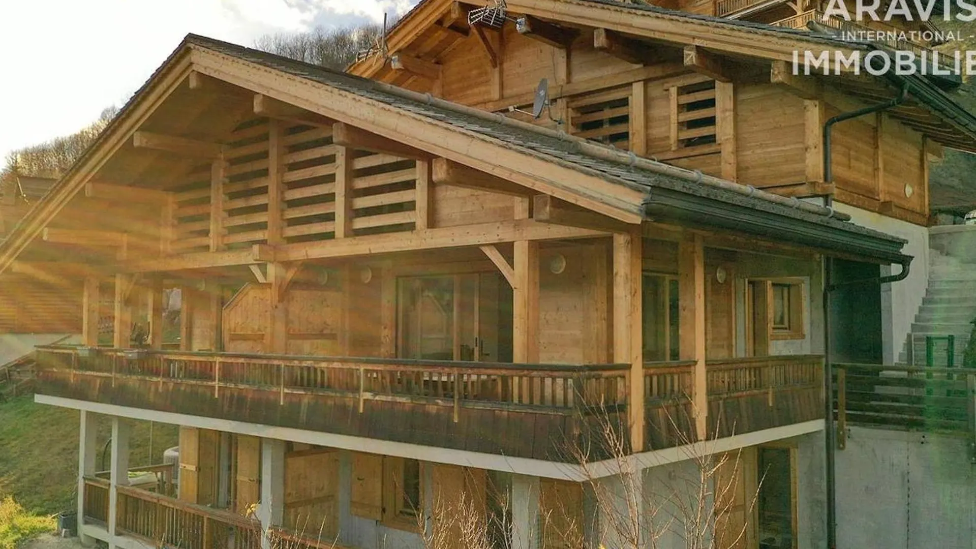Chalet Moderne Proche Centre, 3 Chambres, Balcons, Vue Sur Aravis, Linge Et Menage Inclus - Fr-1-391-142 Le Grand-Bornand